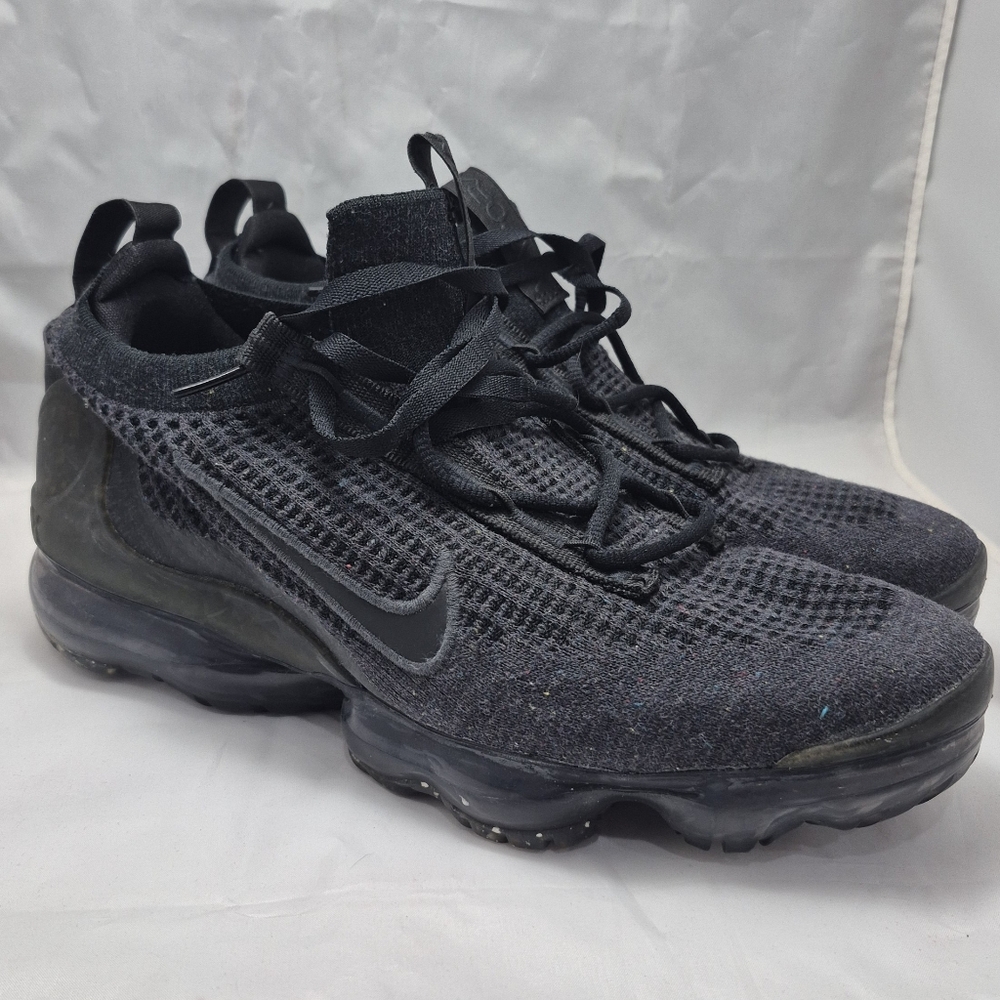 Nike Air VaporMax Flyknit 2021 Black Anthracite Size 9 DH4084-001